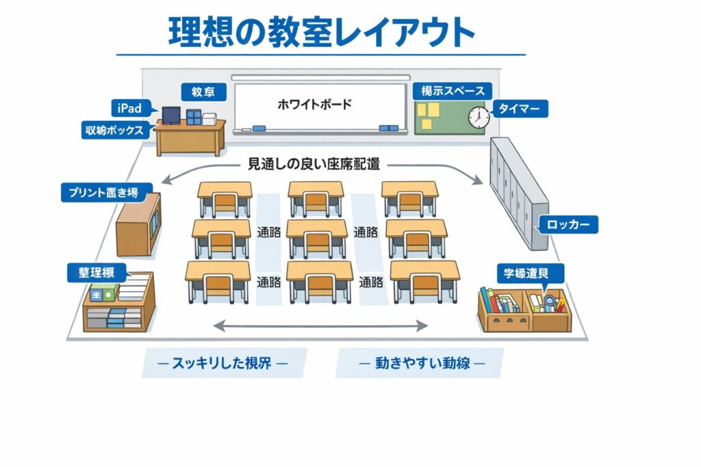 理想的な教室の配置 1