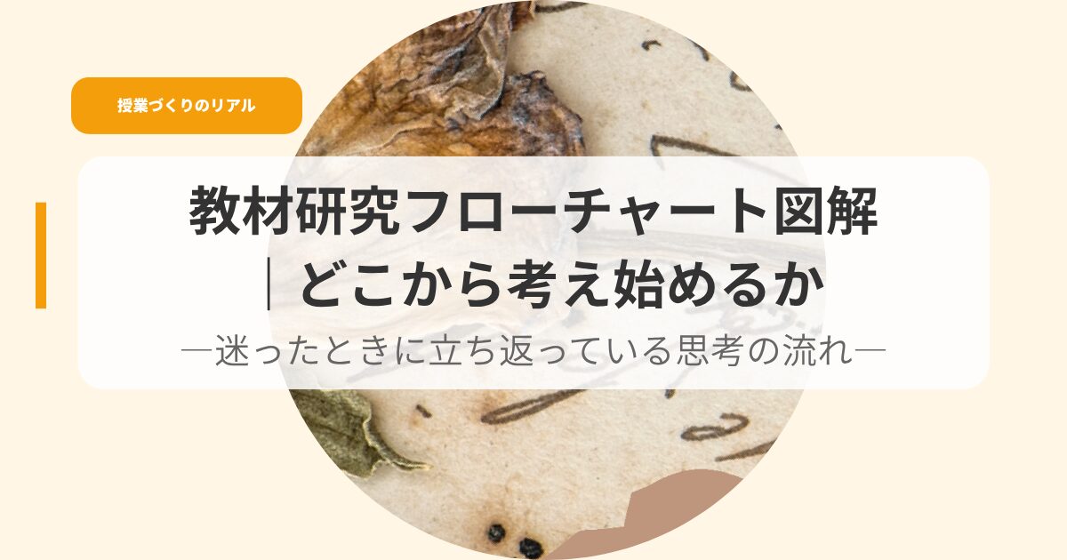 授業づくり（アイキャッチhuro tya to
