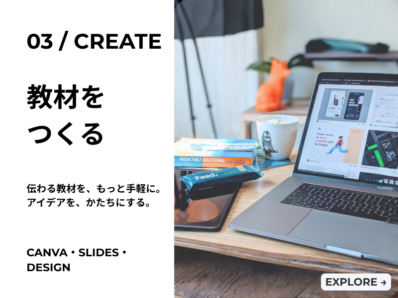 教員のためのICTツール・ガジェット大全|本当に使えるものだけ厳選 9 3create